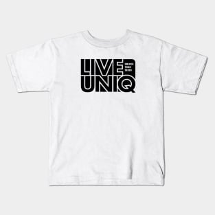 LIVEUNIQ logo cool Kids T-Shirt